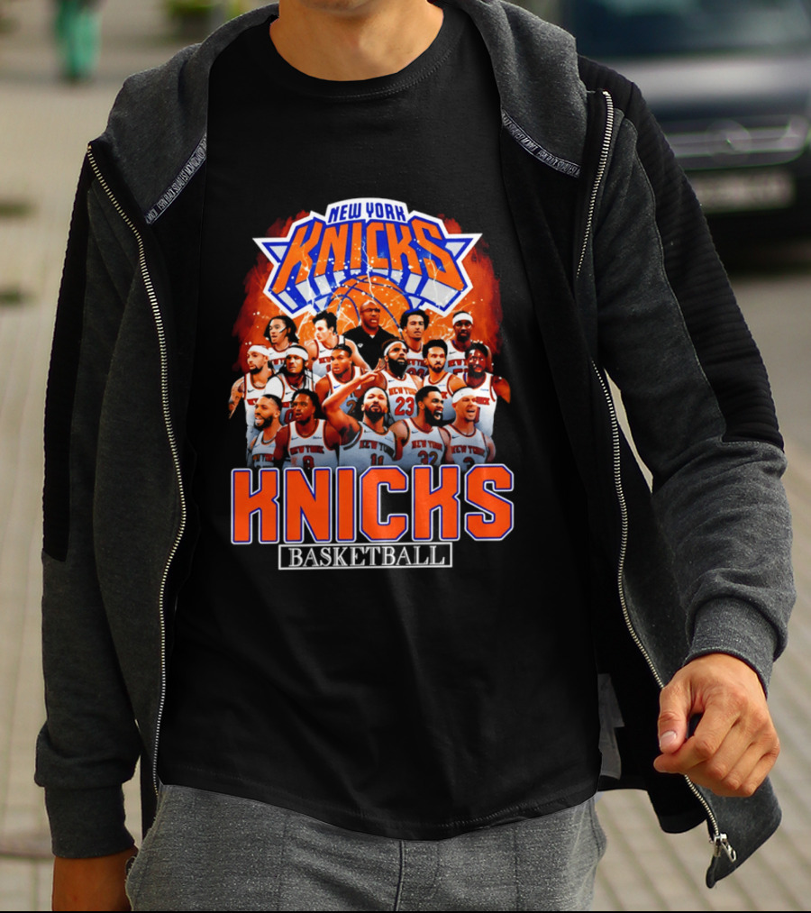 New York Knicks Basketball Team 2026 T-Shirt