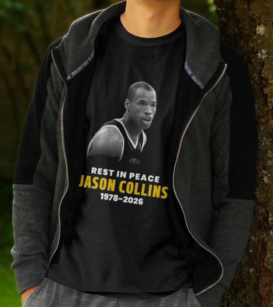Rest In Peace Jason Collins 1978 2026 Memorial Basketball T-Shirt