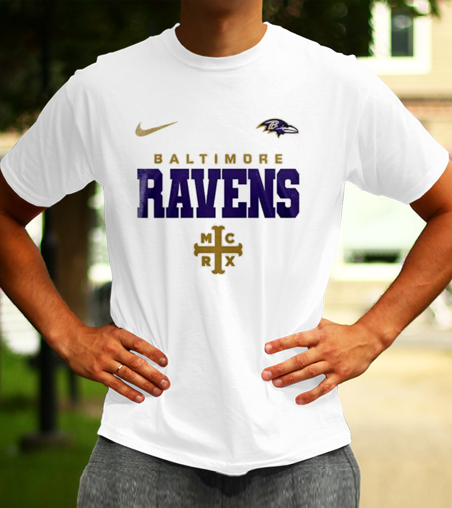Baltimore Ravens My Chemical Romance MCRX Collaboration T-Shirt