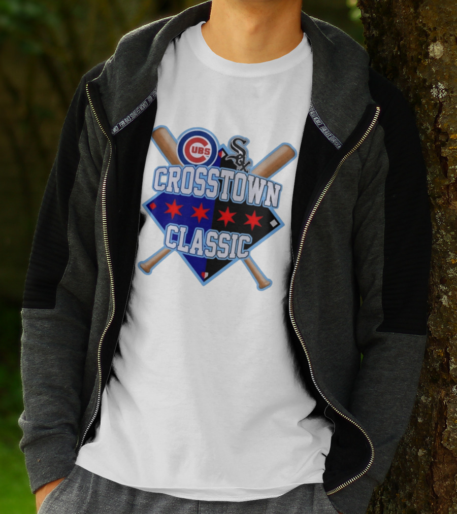 Crosstown Classic 2026 Chicago Cubs Chicago White Sox Rivals Showdown T-Shirt