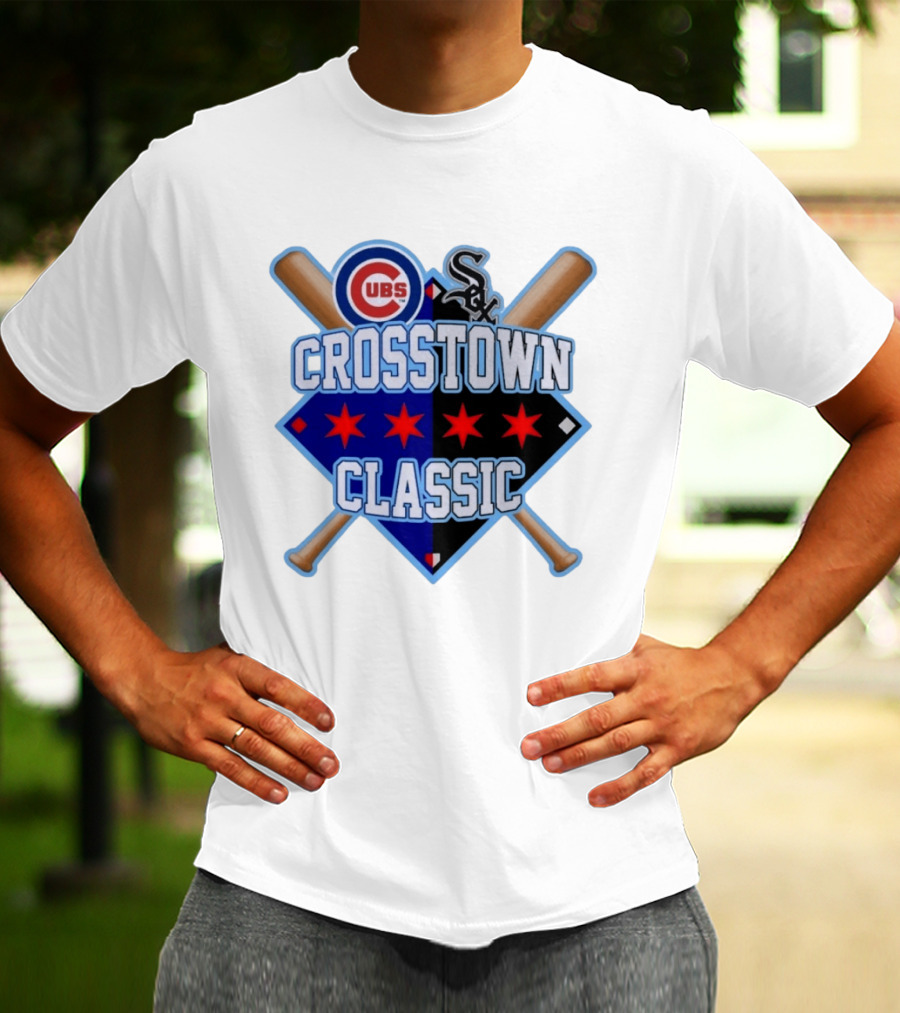 Crosstown Classic 2026 Chicago Cubs Chicago White Sox Rivals Showdown T-Shirt