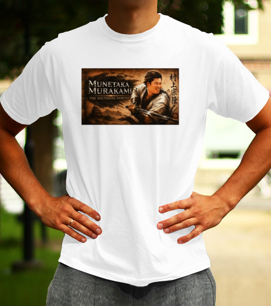 Munetaka Murakami The Southside Samurai Kanji T-Shirt