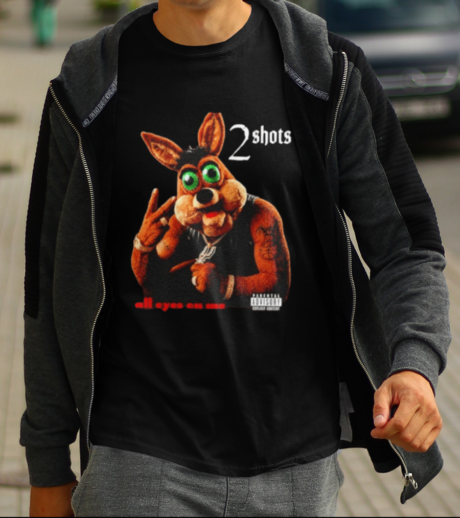 San Antonio Spurs Coyote 2 Shots All Eyes On Me T-Shirt