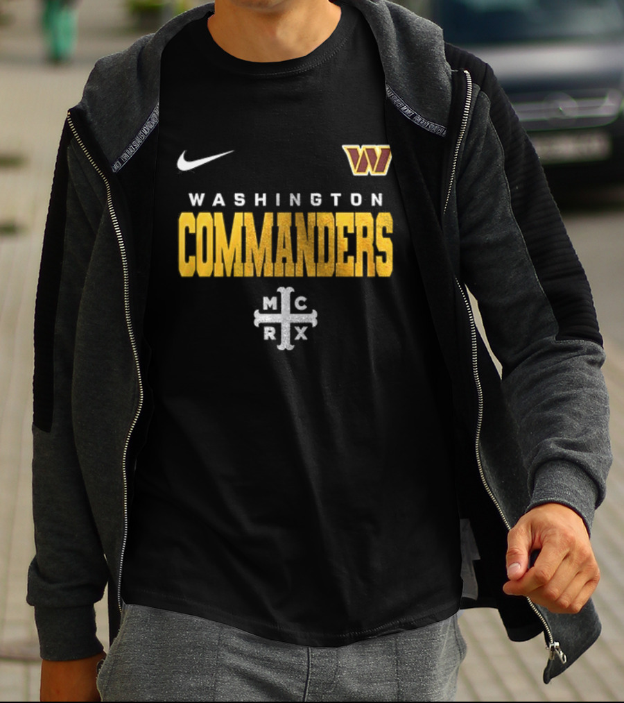 Washington Commanders My Chemical Romance NCRX Black Parade Collaboration T-Shirt