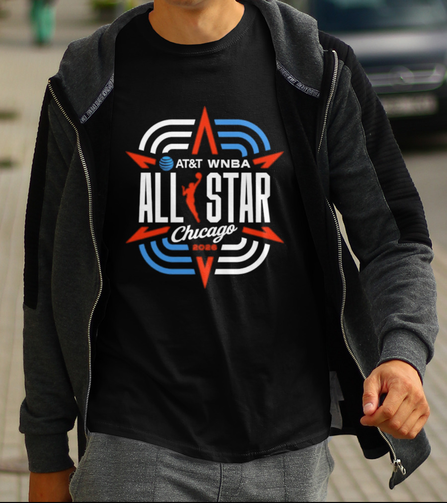 AT&T WNBA All Star Chicago 2026 T-Shirt
