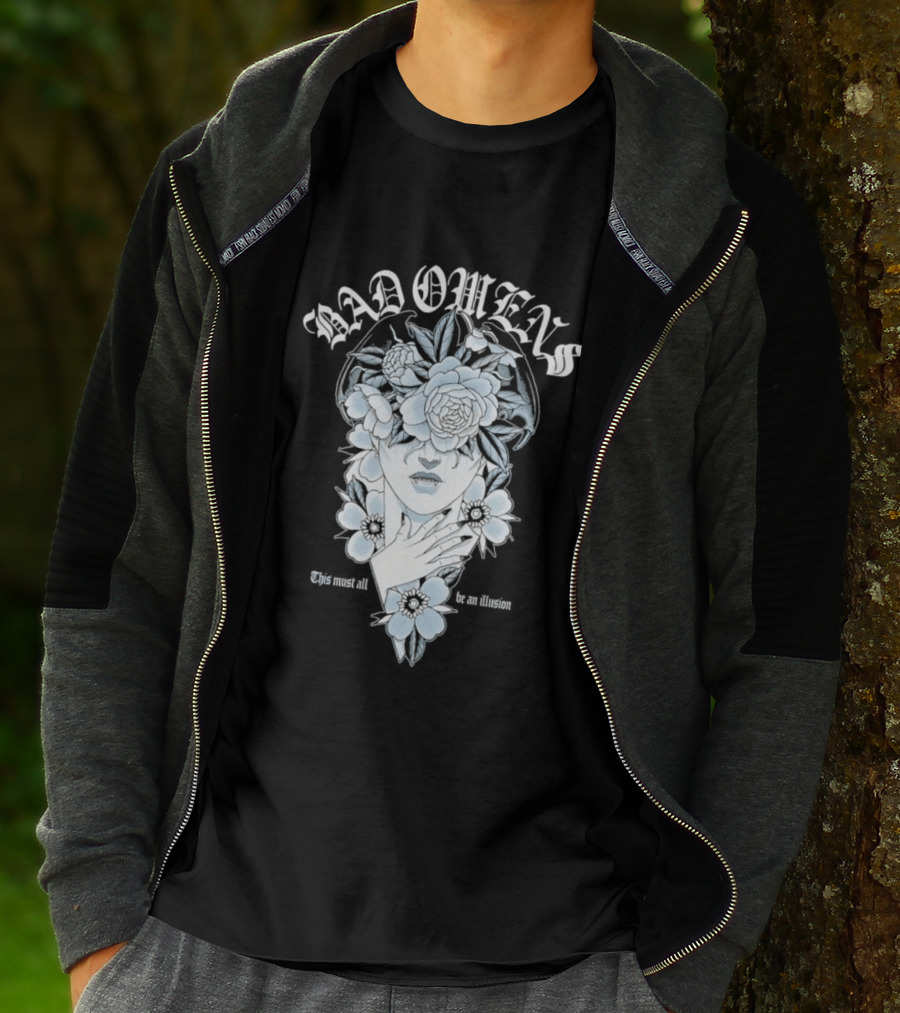 Bad Omens This Must All Be An Illusion Floral T-Shirt