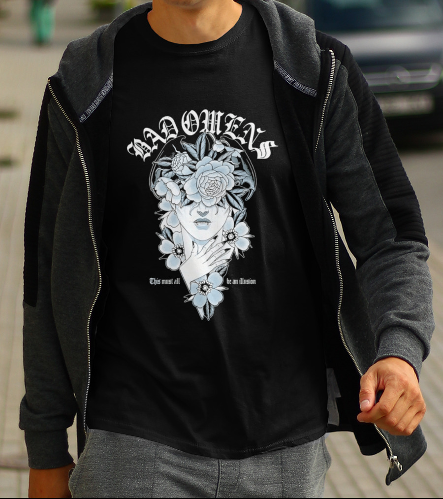 Bad Omens This Must All Be An Illusion Floral T-Shirt