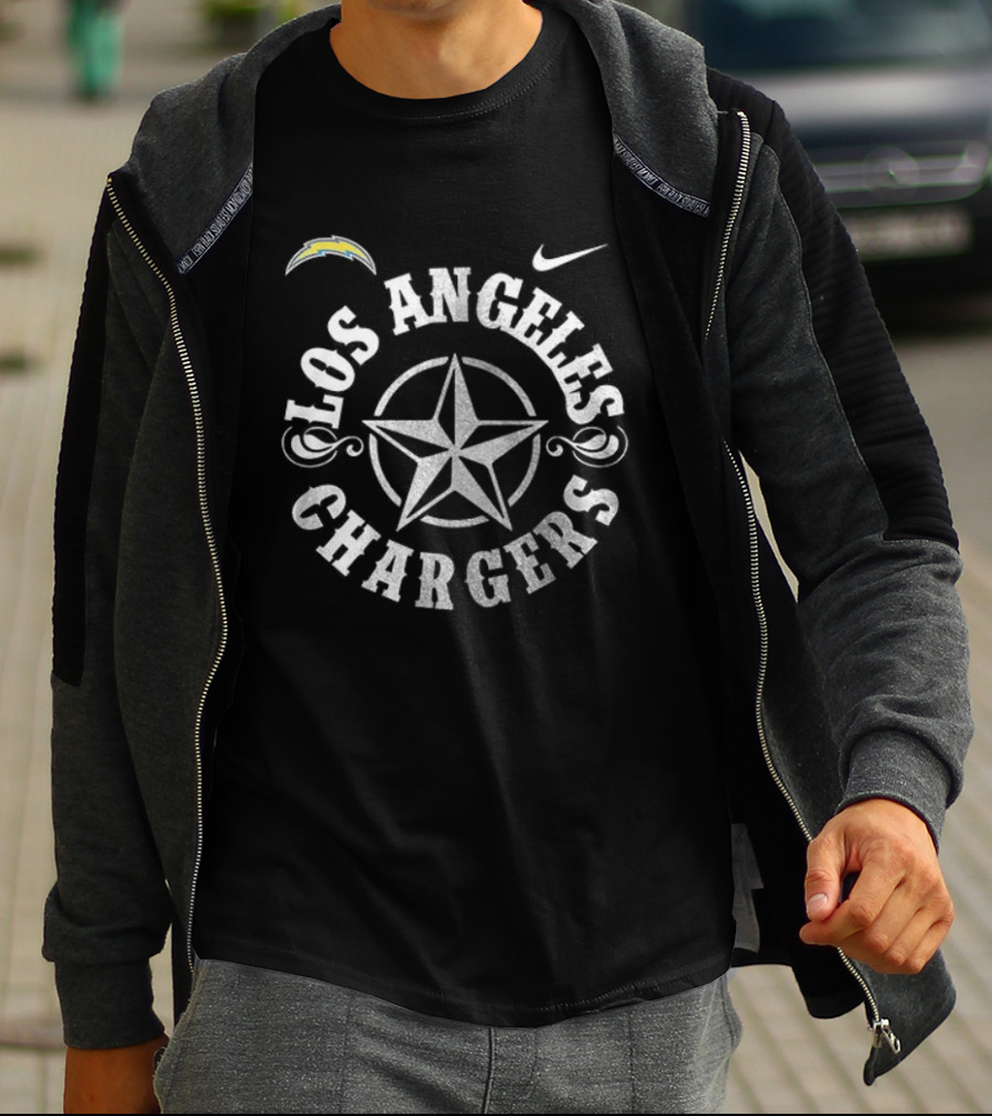 Nike Los Angeles Chargers Star Emblem Feelin' Good T-Shirt