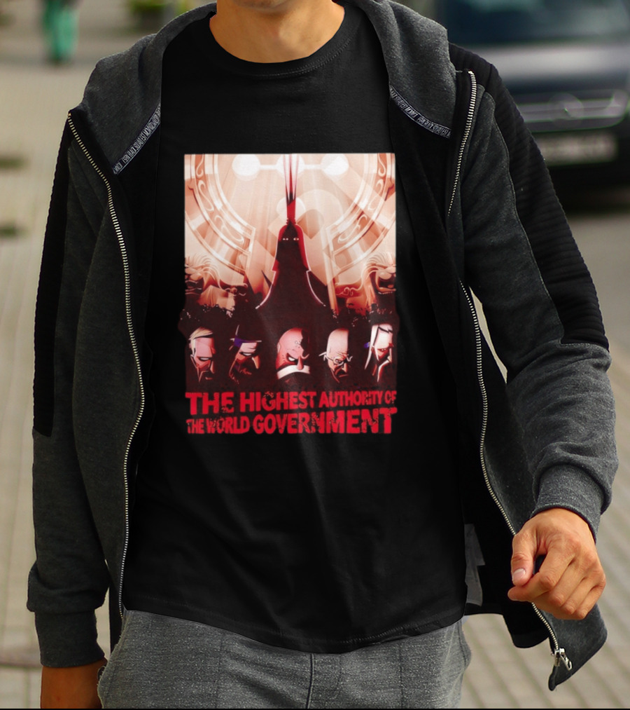 The Highest Authority Of The World Government Five Elders Scene T-Shirt