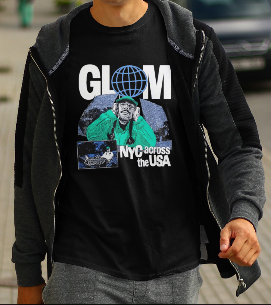 GLOM NYC Across The USA Tour 2026 Headlining Event With Dates T-Shirt
