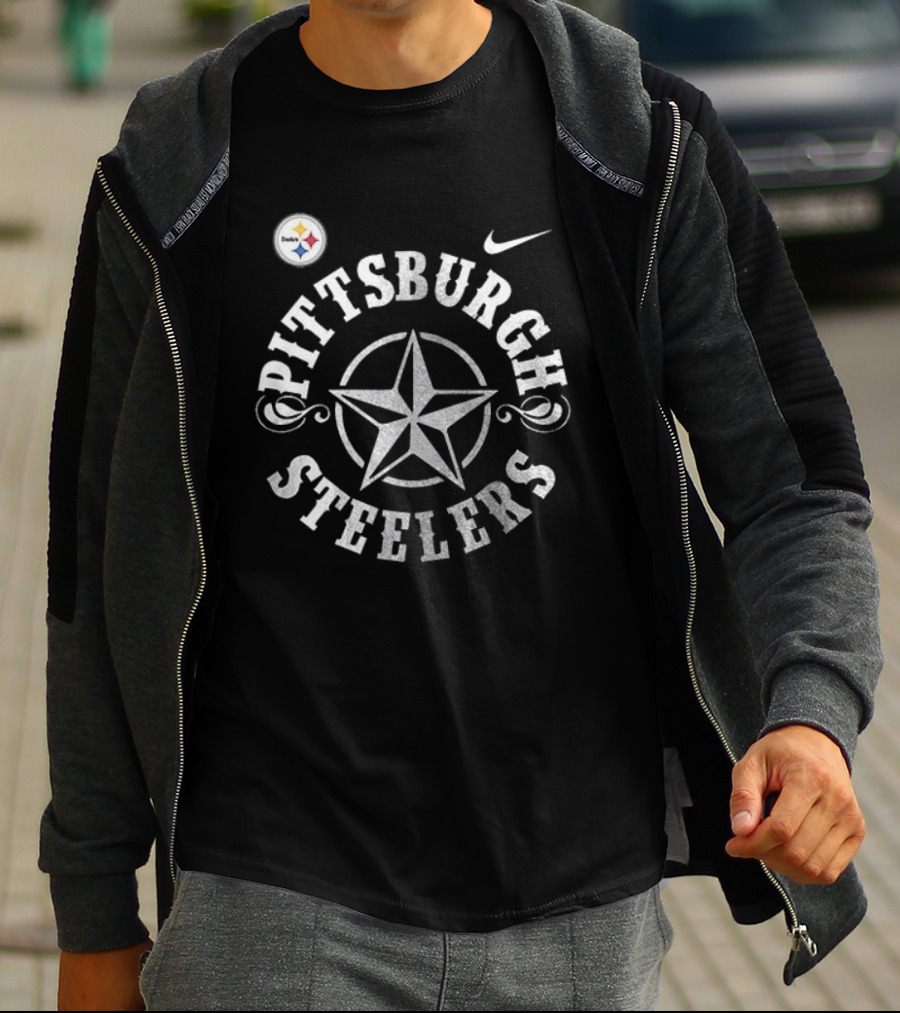 Pittsburgh Steelers Willie Nelson Feelin' Good Nike Collaboration T-Shirt