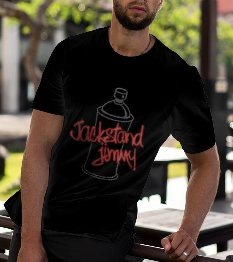 Jackstand Jimmy Turbos And Nitrous Slow And Steady Wins The Race Spray Can T-Shirt