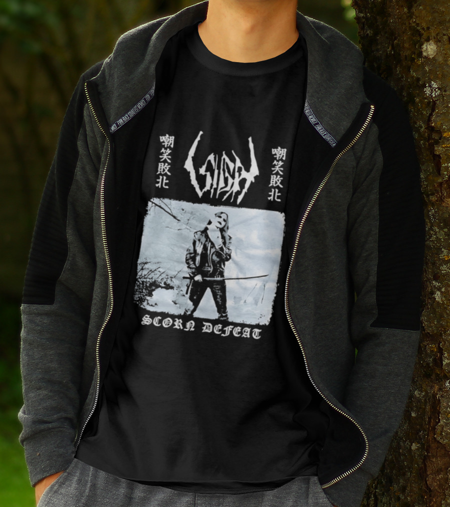 Sigh Scorn Defeat Samurai Japanese Metal T-Shirt