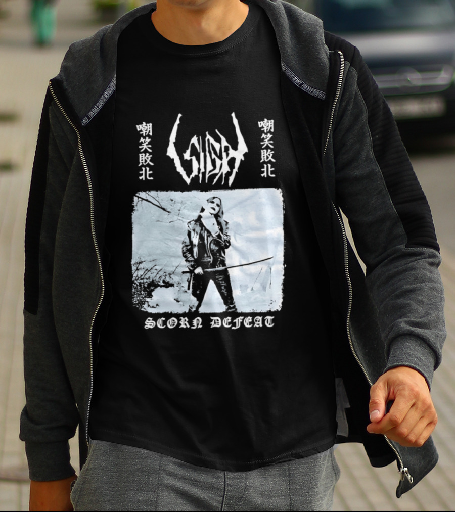 Sigh Scorn Defeat Samurai Japanese Metal T-Shirt
