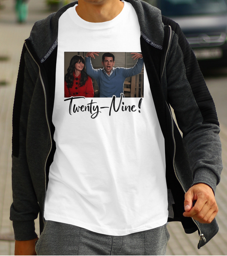 New Girl Jess And Schmidt Twenty Nine Scene T-Shirt