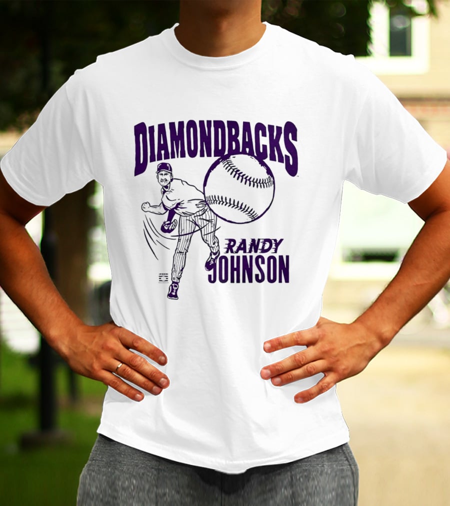 Randy Johnson Arizona Diamondbacks Cooperstown Collection Baseball T-Shirt