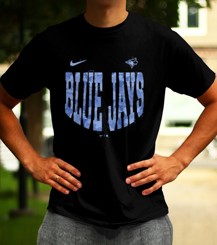Nike Camo Velocity Victor Toronto Blue Jays Blue T-Shirt