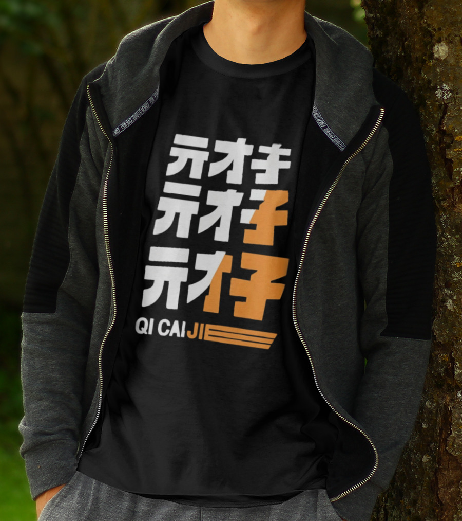 Zenless Zone Zero Qi CaiJi Kanji T-Shirt