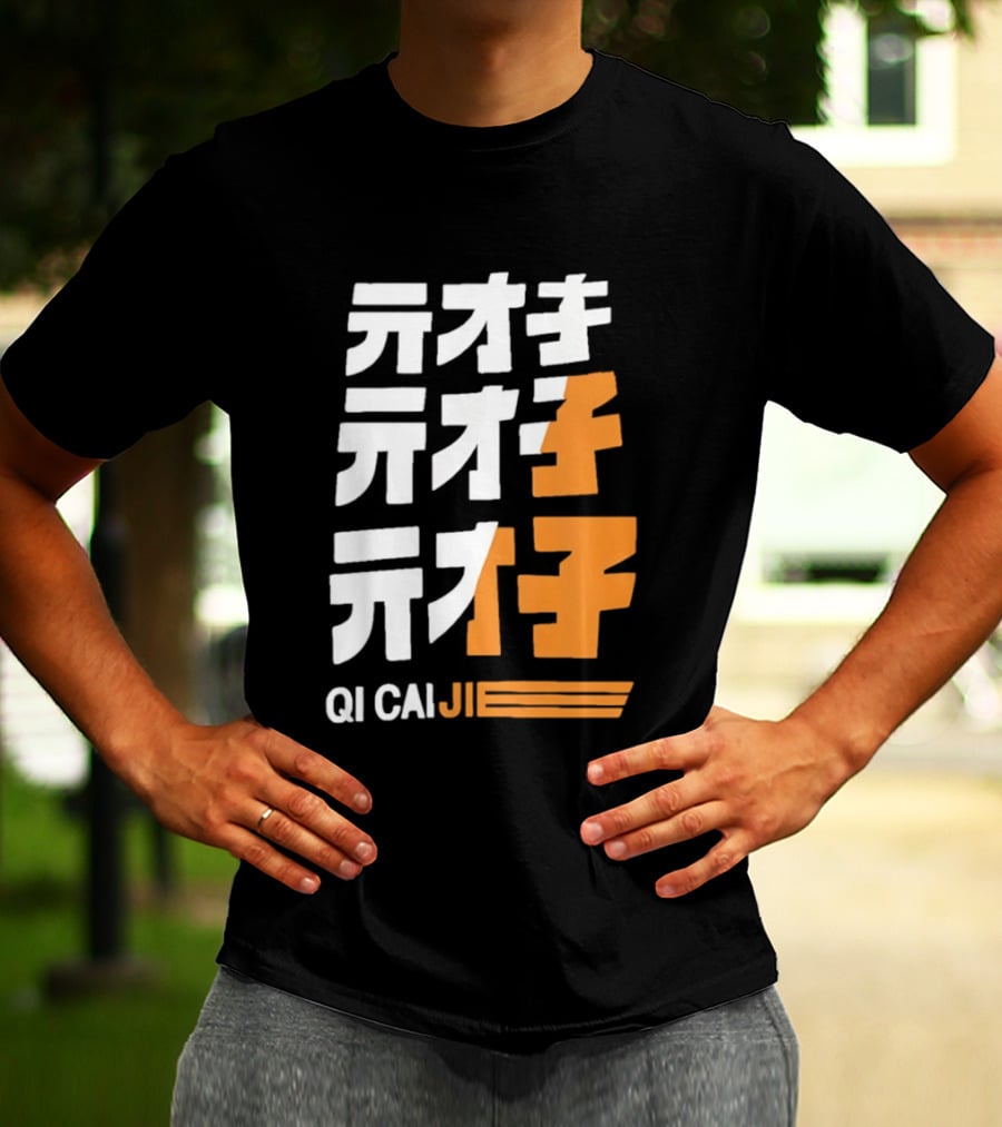 Zenless Zone Zero Qi CaiJi Kanji T-Shirt