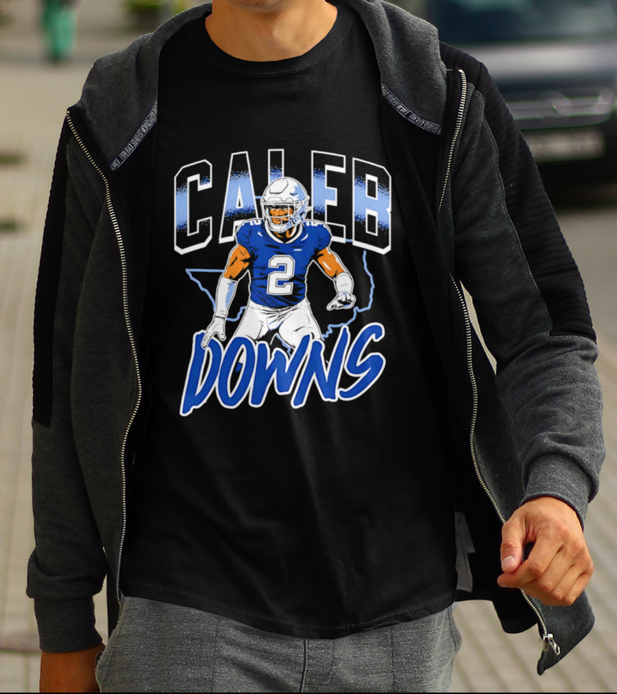 Caleb Downs Dallas Cowboys Football Number 2 T-Shirt