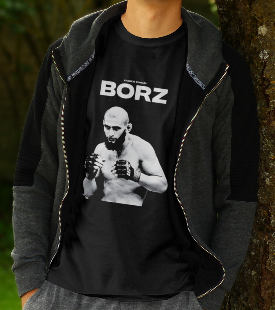 Khamzat Chimaev Borz Fighter Recognition T-Shirt