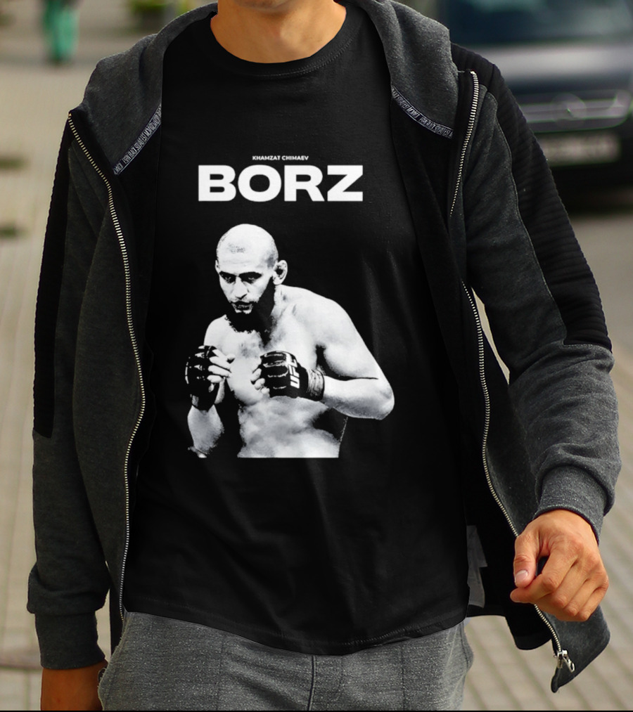 Khamzat Chimaev Borz Fighter Recognition T-Shirt