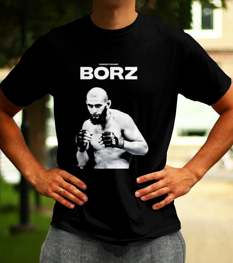 Khamzat Chimaev Borz Fighter Recognition T-Shirt