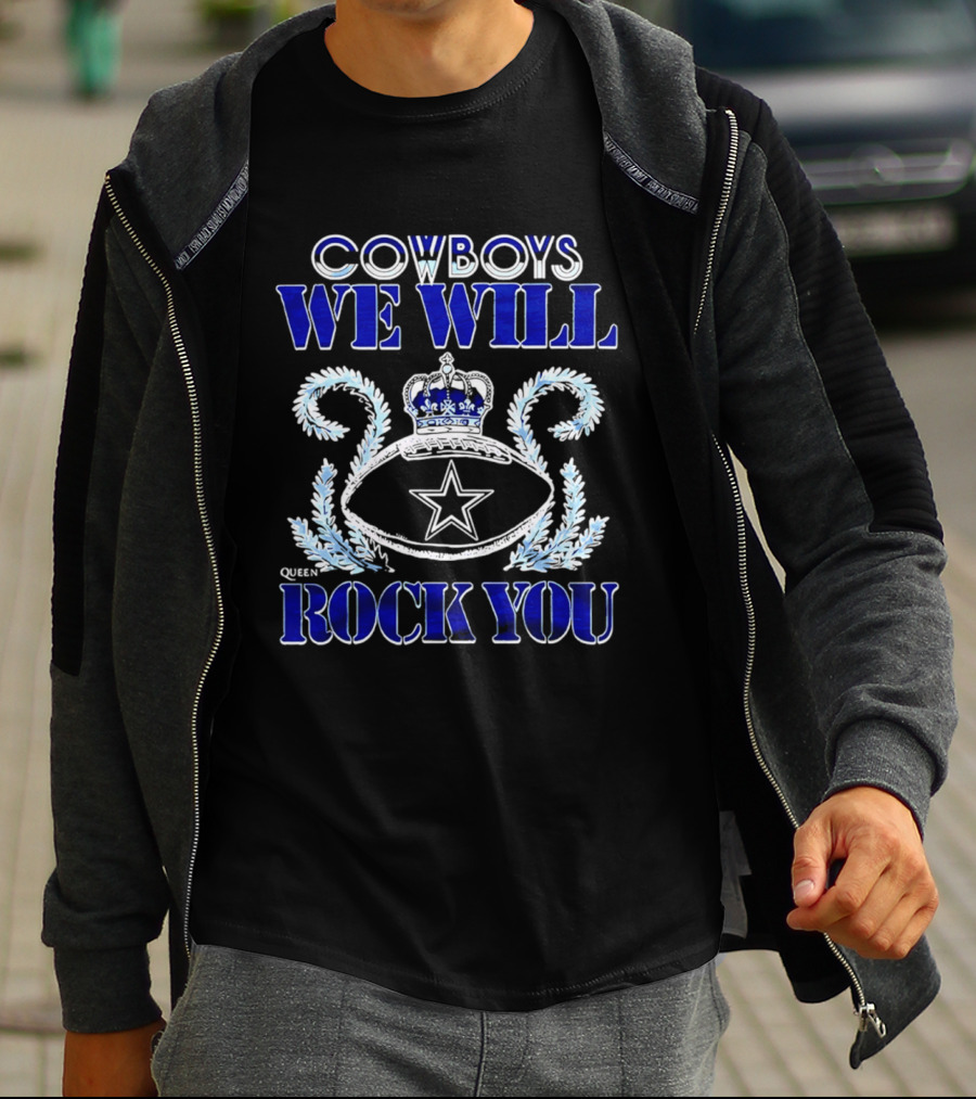 Cowboys We Will Rock You Queen 2026 T-Shirt
