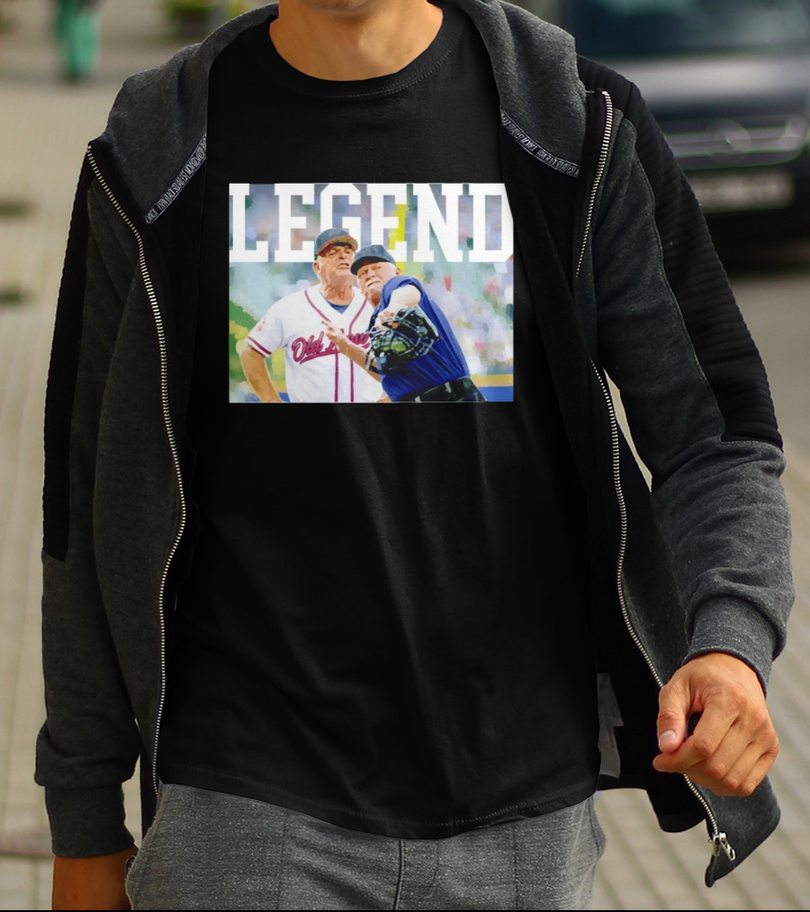 Legend Bobby Cox Old Atlanta Braves T-Shirt