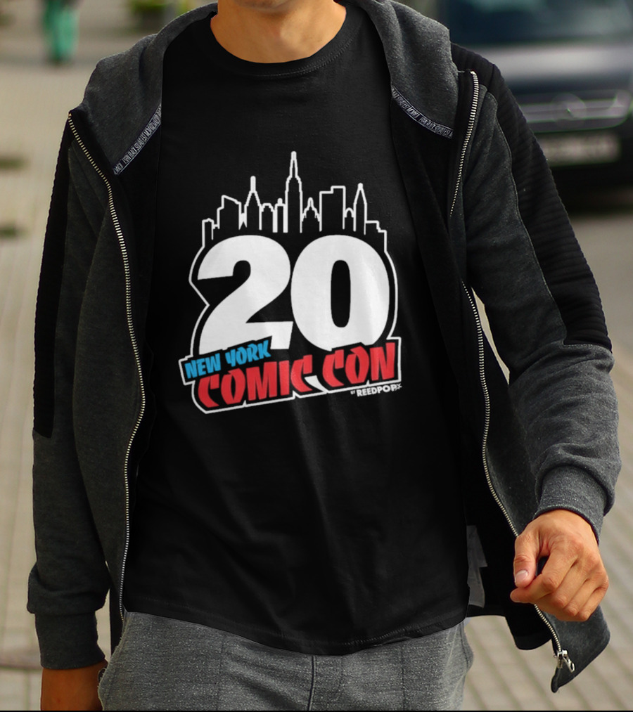 New York Comic Con 20th Anniversary 2026 Skyline Celebration NYCC T-Shirt