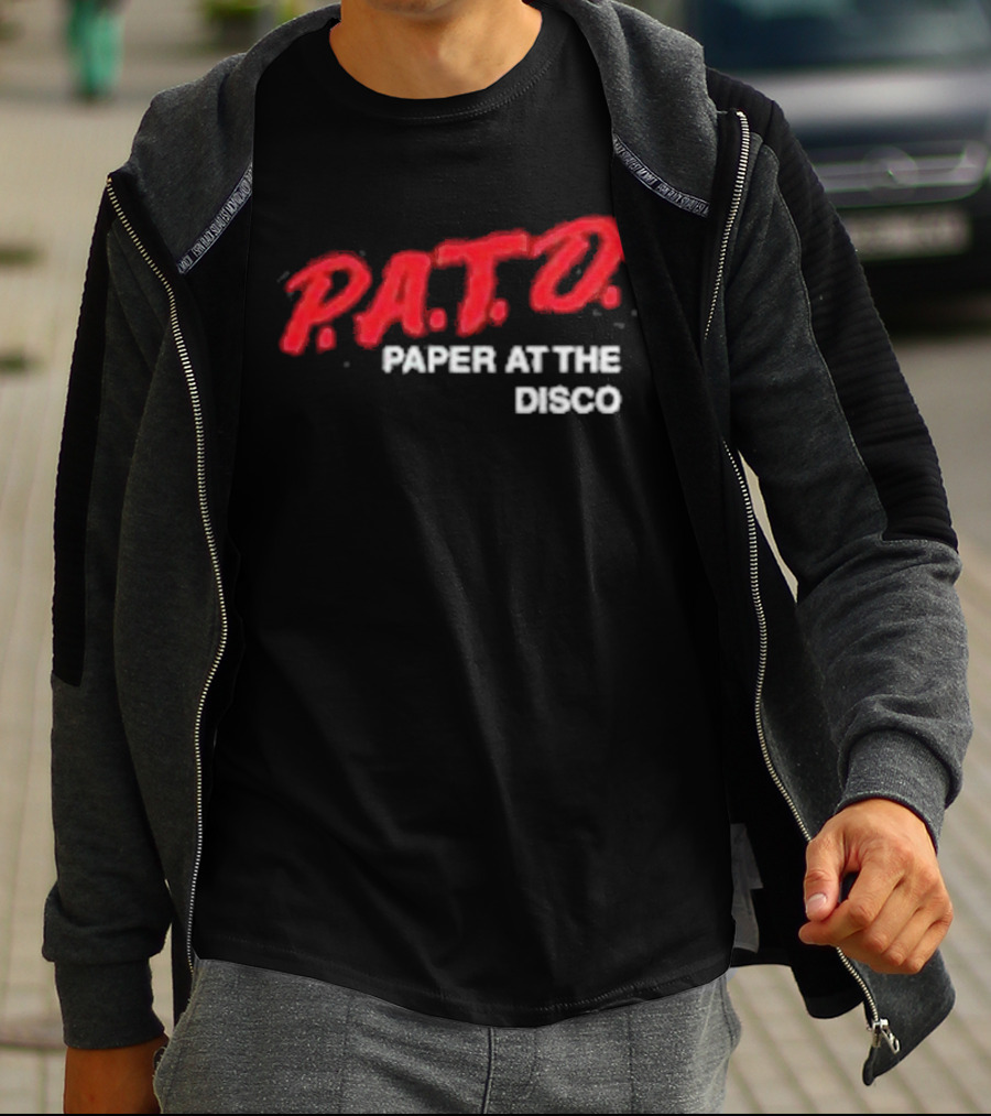 P.A.T.D. Paper At The Disco Bold Red T-Shirt