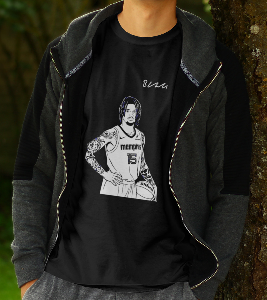 RIP Memphis Grizzlies Brandon Clarke Number 15 Basketball Star T-Shirt