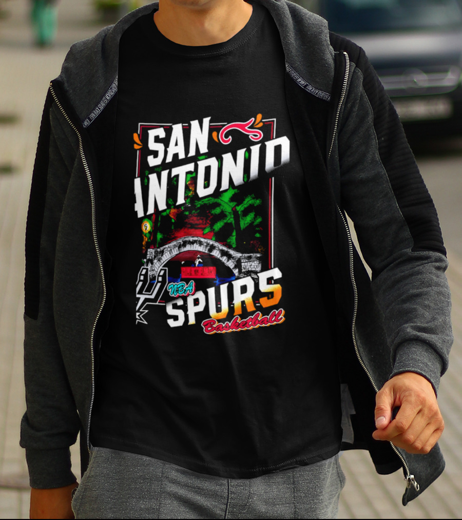 San Antonio Spurs NBA Basketball T-Shirt