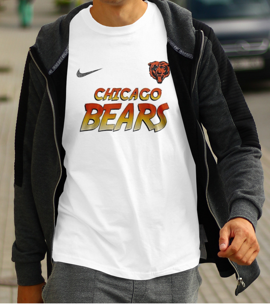 Nike Chicago Bears Indiana Jones Style Collaboration T-Shirt