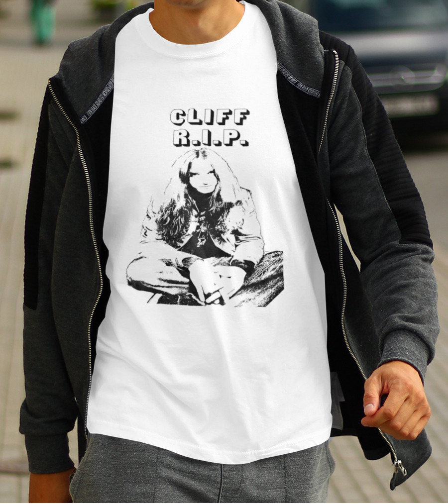 Cliff RIP Graphic Rock Memorabilia T-Shirt