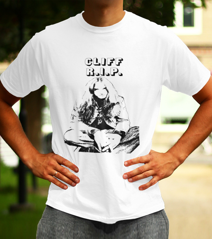 Cliff RIP Graphic Rock Memorabilia T-Shirt