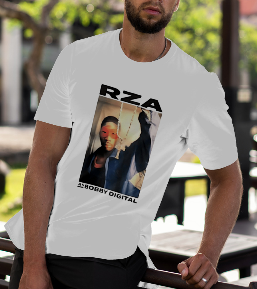RZA Bobby Digital Mask And Chain T-Shirt