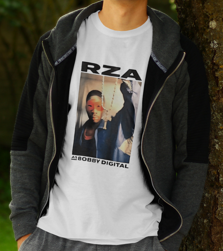 RZA Bobby Digital Mask And Chain T-Shirt