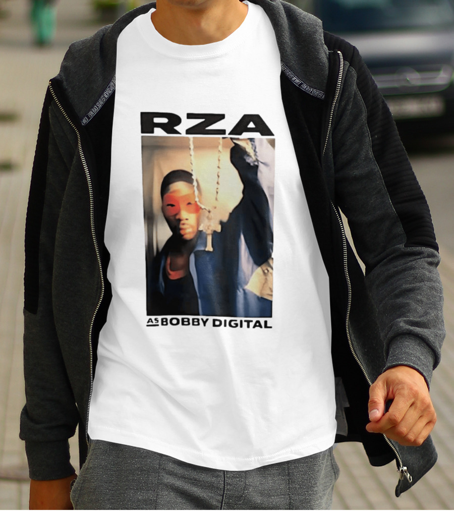 RZA Bobby Digital Mask And Chain T-Shirt