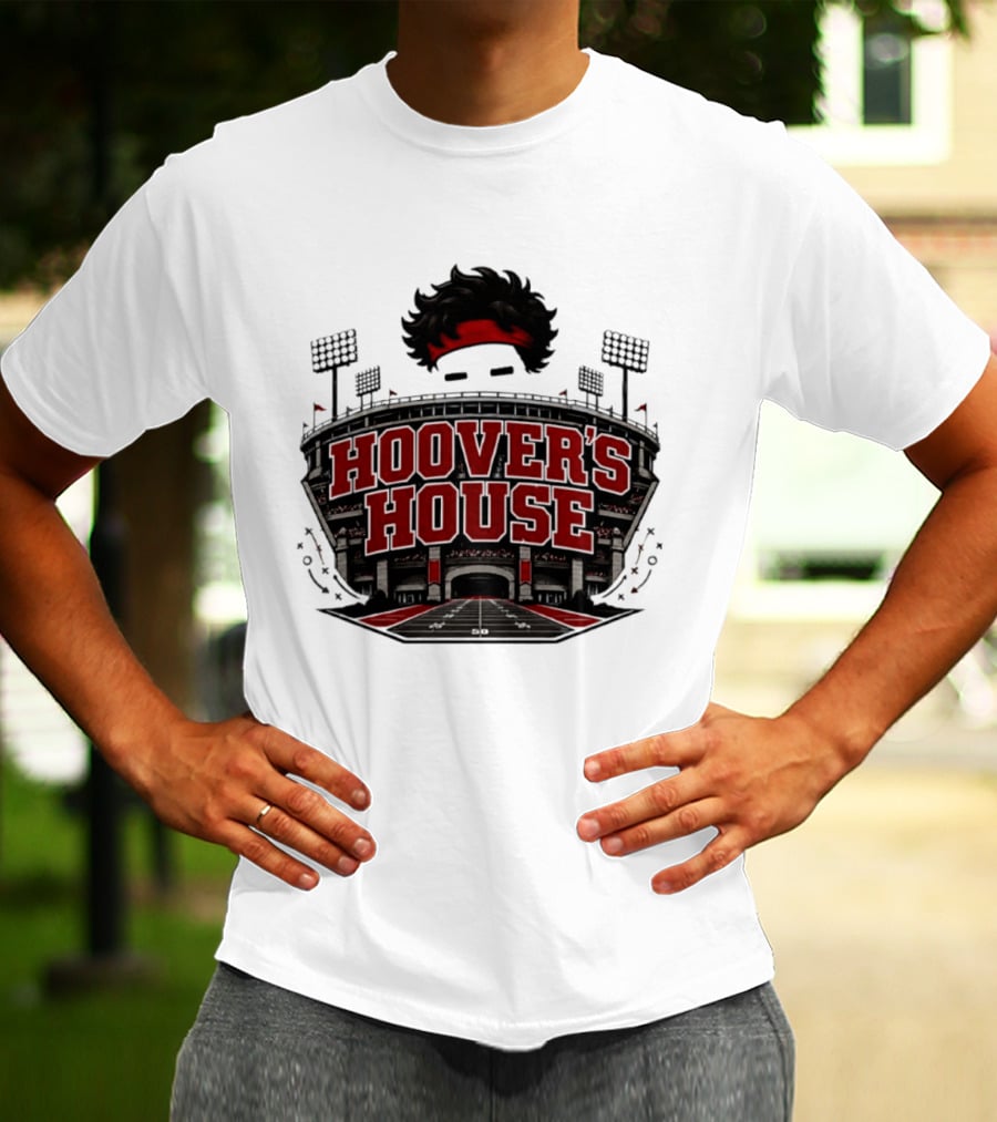 Hoover's House Football Stadium Hair Headband T-Shirt
