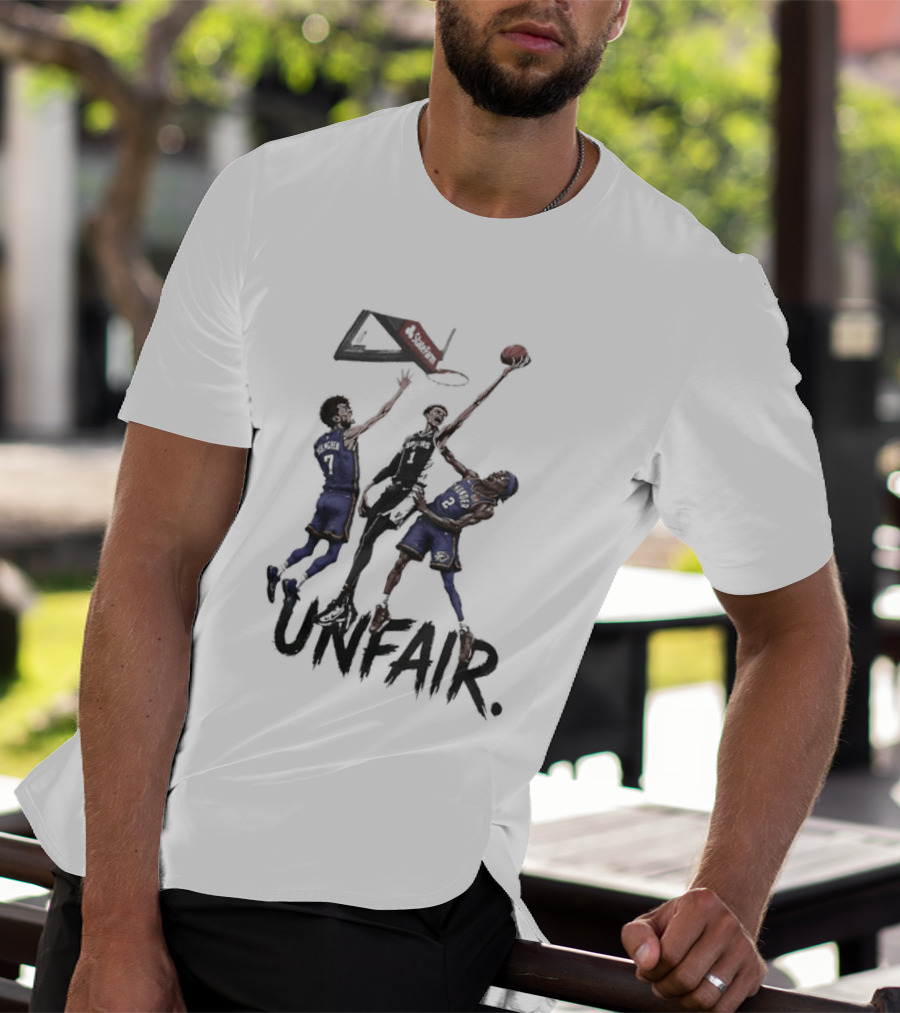 Unfair San Antonio Spurs Basketball Players Dunk T-Shirt