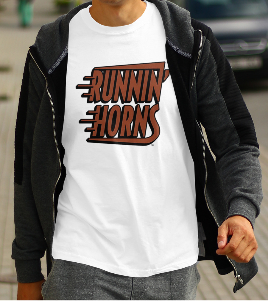 Texas Longhorns Runnin' Horns Basketball 2026 Sports Team Spirit T-Shirt