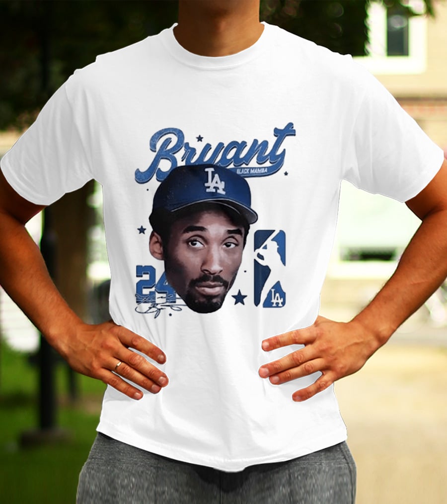 Bryant 24 Black Mamba Los Angeles Dodgers LA 8 T-Shirt