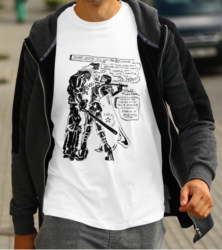 Megatron Starscream Dearest Leader Not The 80s Anymore Why I Should Lead T-Shirt