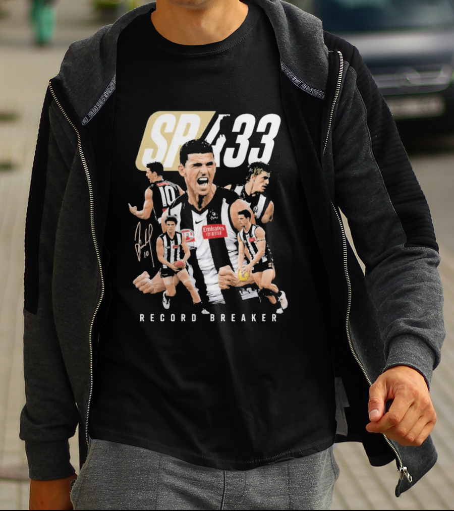 SP433 Record Breaker Emirates Footy Milestone T-Shirt
