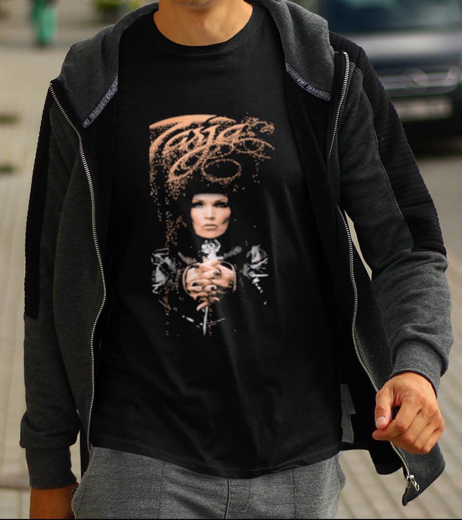 Tarja Turunen Fission Noir Photo Merchandise T-Shirt