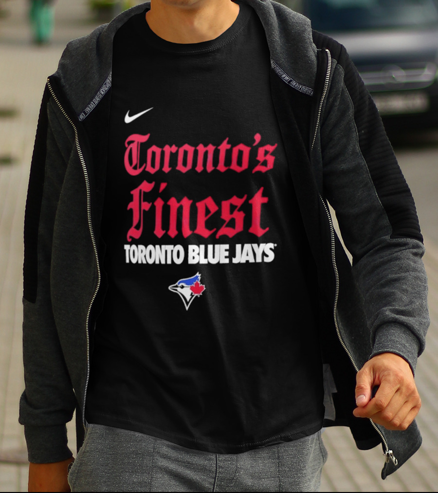Nike Toronto's Finest Toronto Blue Jays City Connect Handwriting T-Shirt