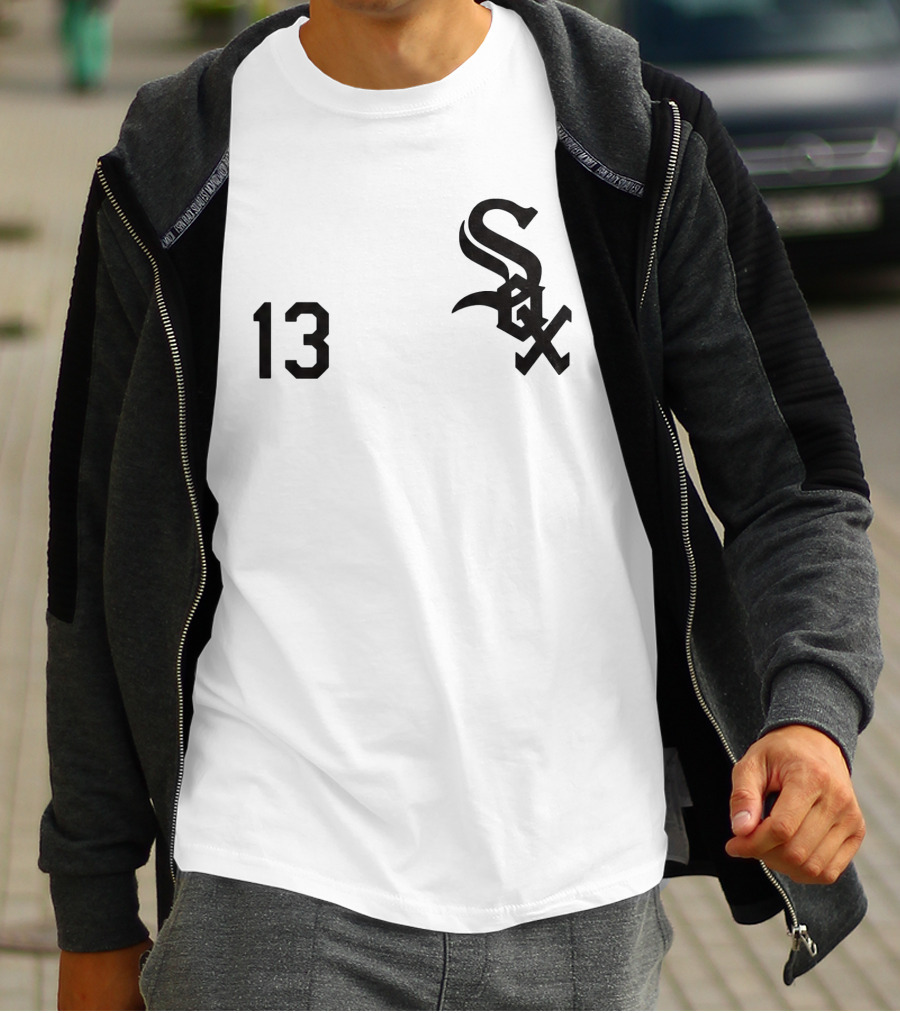 White Sox Ozzie Guillen 13 Jersey 2026 Giveaway T-Shirt