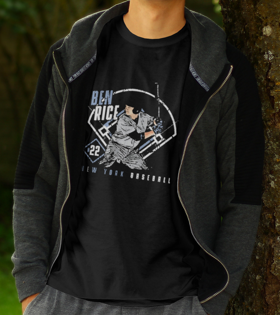 Ben Rice 22 New York Baseball T-Shirt
