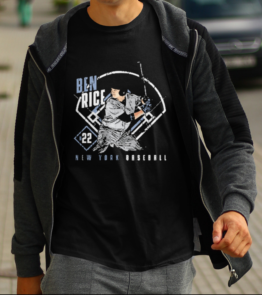 Ben Rice 22 New York Baseball T-Shirt
